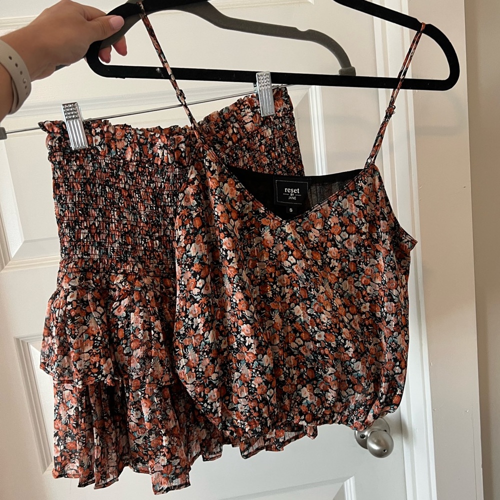Reset By Jane Skirt & Tank Top Set